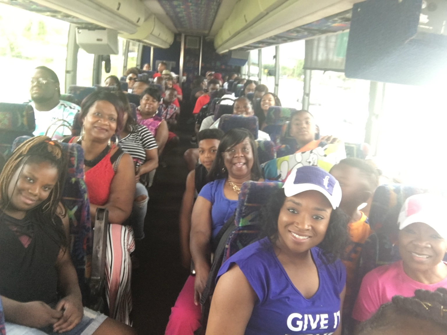 Wayside church family on the annual church trip